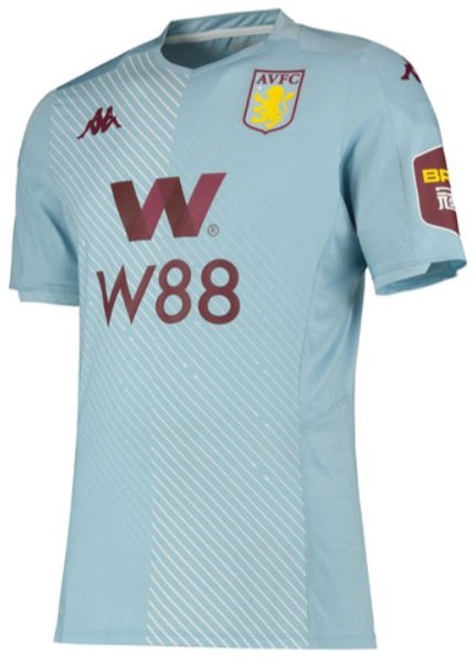 Camisa oficial Kappa Aston Villa 2019 2020 II jogador